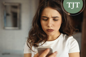 Parent scrolling through social media during a DCPP investigation in New Jersey